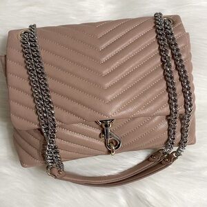 Rebecca Minkoff Quilted Tan Shoulder Bag